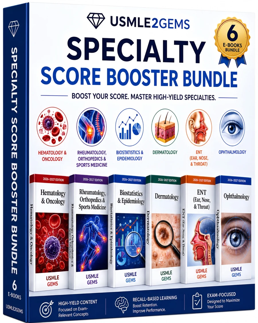 Specialty Score Booster Bundle — 6 e-books